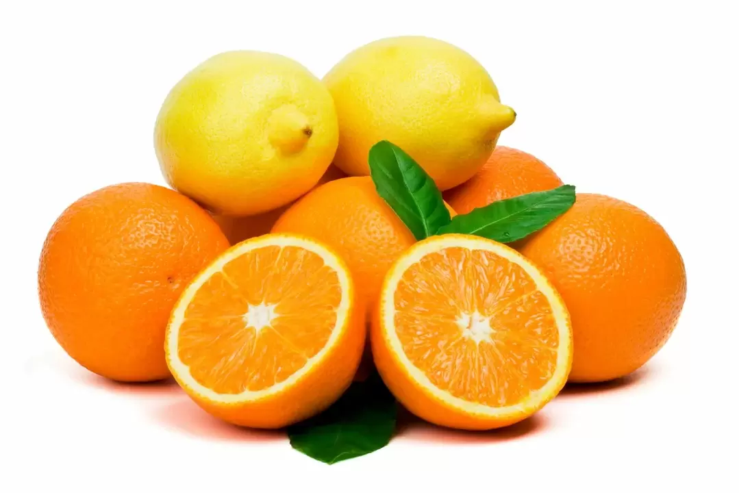 طاقت کے لئے لیموں اور سنتری